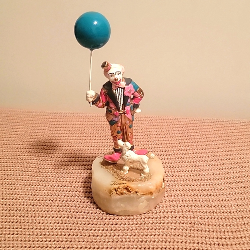 Ron Lee Clown 96' Clown Balloon and Dog